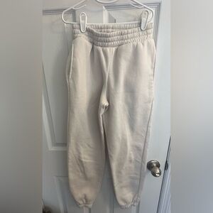 LOVE STREAM size XS Jogger Sweatpants  Womens Juniors White